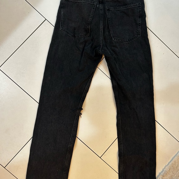 Agolde Black Distressed Jeans - Picture 5 of 5